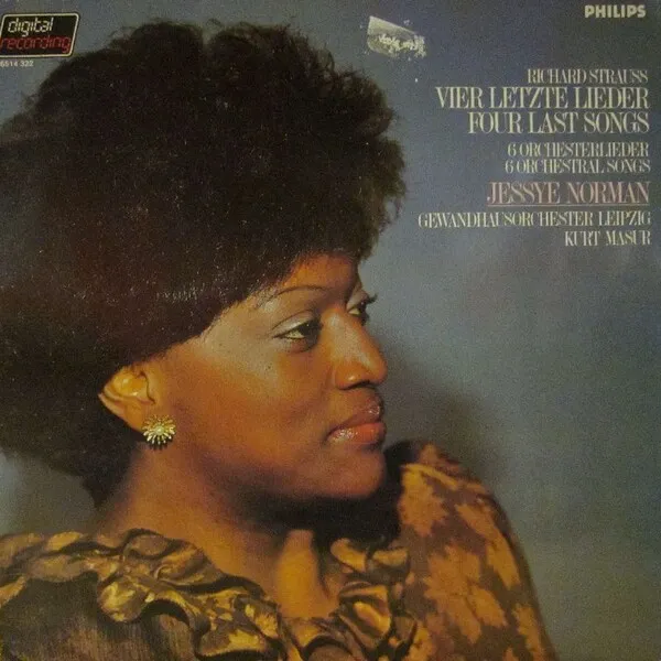 Jessye Norman: Vier letzte Lieder; 6 Orchesterlieder (1983)